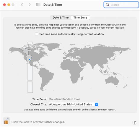How to Set Your Mac's Time Zone | Macinstruct