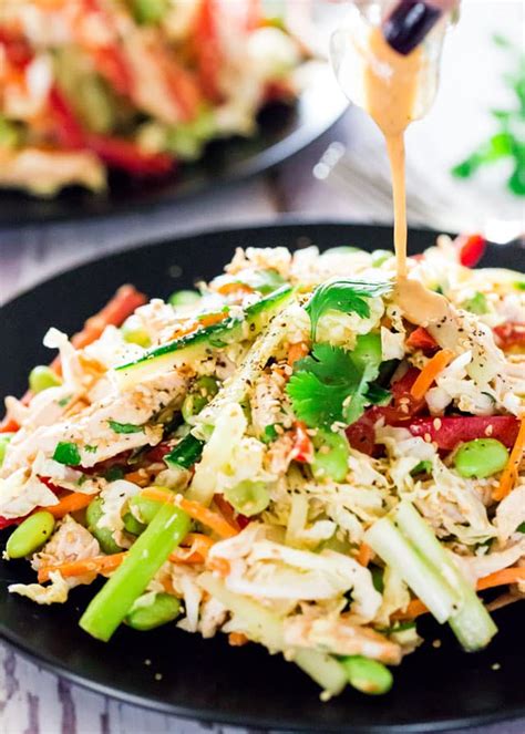 Asian Chopped Chicken Salad Clever Recipes