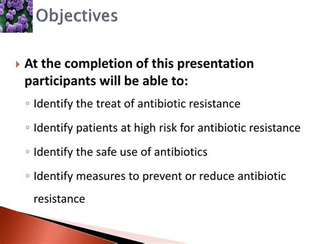 PPT ANTIBIOTIC RESISTANCE PowerPoint Presentation Free Download ID