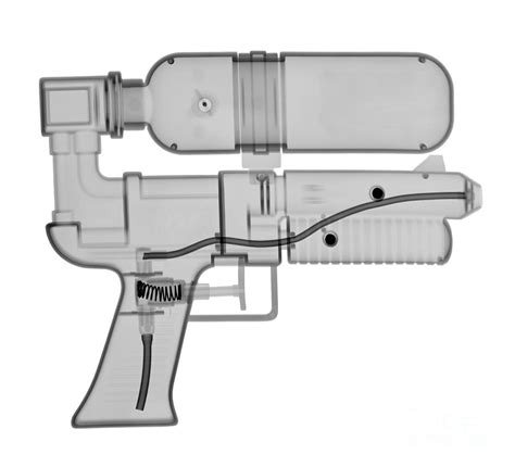 An X Ray Of A Squirt Gun By Ted Kinsman Pixels