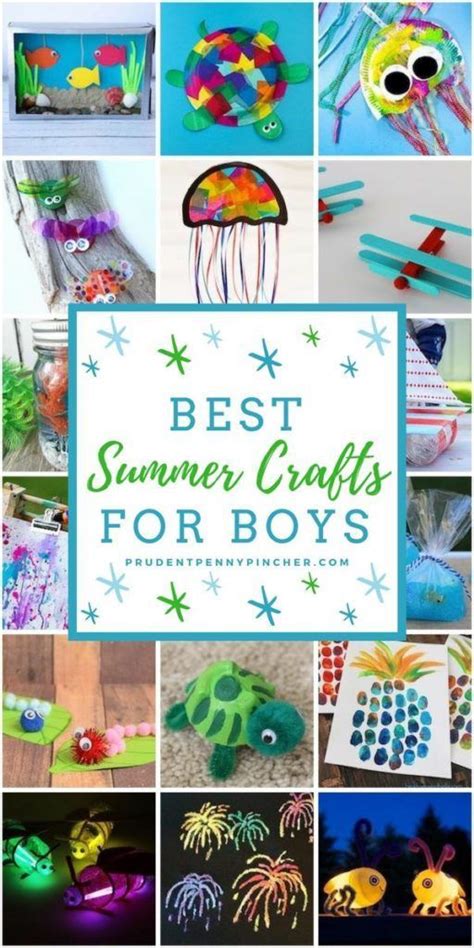 100 Best Summer Crafts For Boys Summer Crafts For Kids Summertime