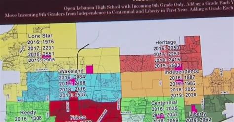 Frisco Isd Unveils New Attendance Zones Cbs Texas