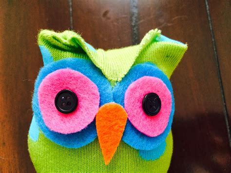 Kathy S Art Project Ideas No Sew Sock Owls