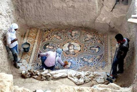 Archaeologists Unearth Three Ancient Greek Mosaics In The Ongoing