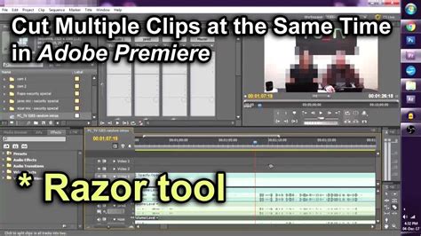 Typically, trimming clips modify how they play back in a sequence. How To - Cut Multiple Clips at the Same Time in Adobe ...