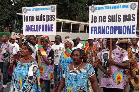 In Cameroons Anglophone Crisis A Stitched Together Nation Pushes At The Seams