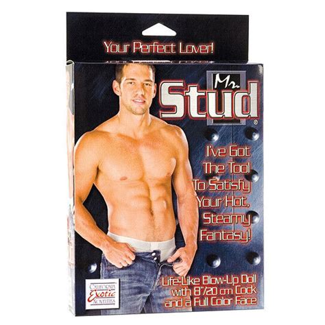 Mr Stud Inflatable Blow Up Love Male Sex Doll With Inch Penis For