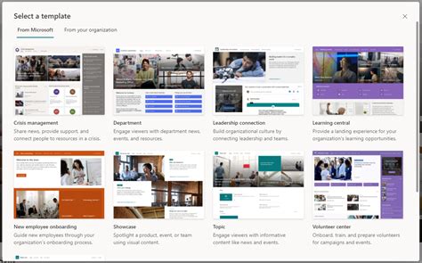 5 Sharepoint Communication Site Examples And Templates — Origami