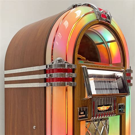 Jukebox Classic Nostalgic Bubbler 100 Cd Walnut Rock Ola Germany