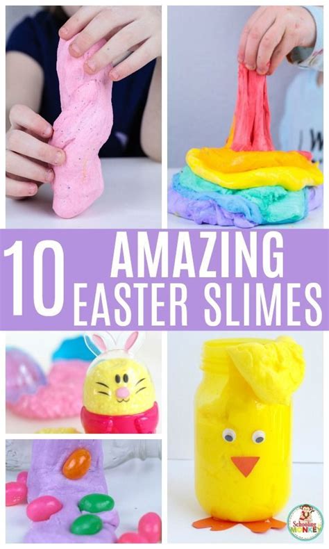 Fantastic Easter Slime Ideas To Make This Spring Easter Activities