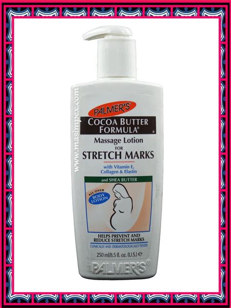 The palmers cocoa butter formula uses cocoa butter as a way to keep skin softer, smoother and suppler. Palmer,s Stretch Marks Lotion 250ml - INDIAN AND AFRICAN ...