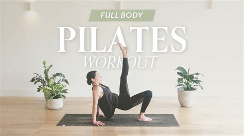 35 Min Full Body Workout Intermediate Mat Pilates YouTube