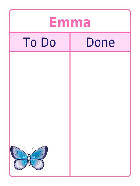 Make A Magnetic Checklist For Your Kids