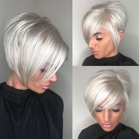 100 Mind Blowing Short Hairstyles For Fine Hair In 2020 Platinum