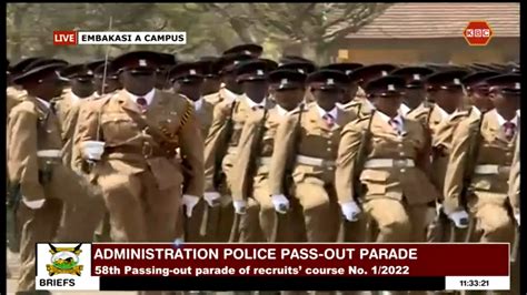 Administration Police Service Pass Out Parade Administration Police Service Pass Out Parade