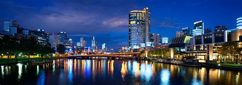 Melbournes Yarra River Panorama Photos Australianlight Fine Art