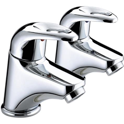 Bristan Java Chrome Basin Taps J12c