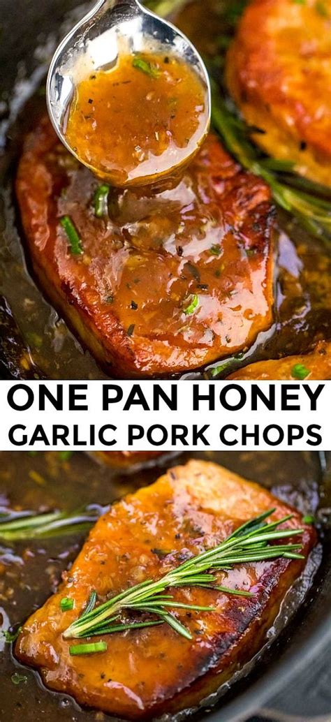 Pan sear and cook the pork chops for about 3 minutes on each side, or until the surface turns light golden brown. Best Honey Garlic Pork Chops | Recipe | Pork recipes for ...