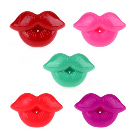 Lip Shape Baby Pacifier Red Kiss Lips Dummy Pacifiers Funny Silicone