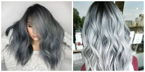 Grey Hair 2019 Trendy Gray Hair Colors 2019 And Tips For