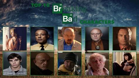 Top 10 Breaking Bad Characters By Jallroynoy On Deviantart