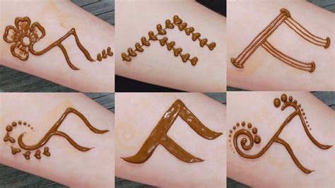 The best selection of royalty free alphabet doodle f letter vector art, graphics and stock illustrations. Alphabet Tattoo Mehndi Designs | 6 Beautiful Alphabet 'F ...