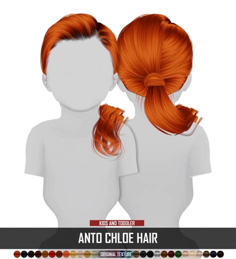 Anto Chloe Hair Kids And Toddler Version By Thiago Mitchell At