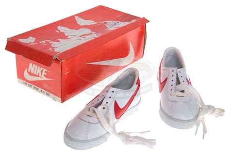Back To The Future Original Vintage Size 35 Nike Sneakers With Red
