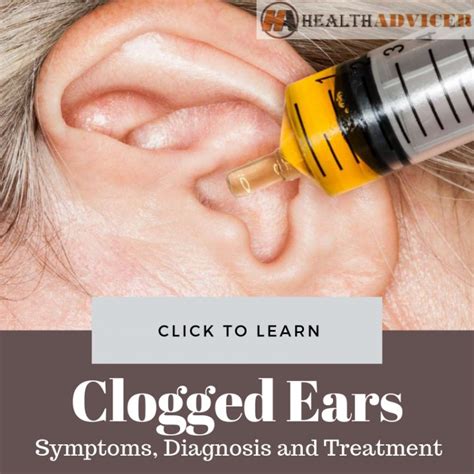 Clogged Ears Causes Picture Symptoms And Treatment
