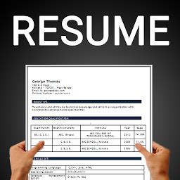 It has a bunch of customizable sections for whatever kind of resume you want to build. Resume Builder Free, 5 Minute CV Maker & Templates - Apps ...