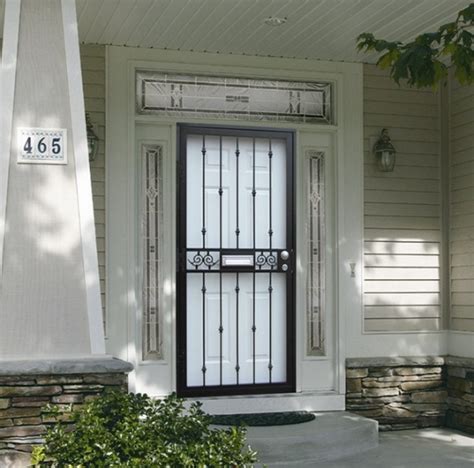 Steel Security Storm Doors Philadelphia Guida Door And Window