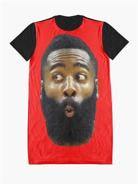 James Harden Graphic T Shirt Dress For Sale By Artbae Redbubble