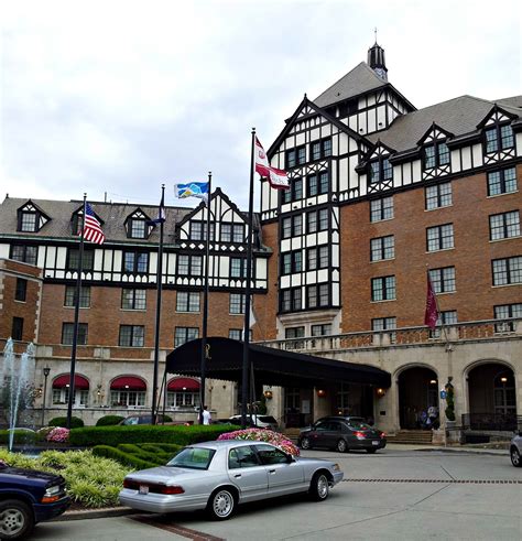 The Beautiful Hotel Roanoke in Roanoke, Virginia, As Seen ...