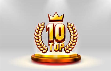 Top 10 Trophy Stock Illustrations 374 Top 10 Trophy Stock