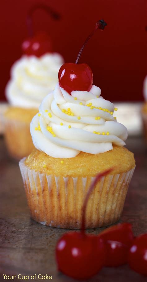 From cupcakes for one to sheet cakes for a crowd, these easy cake recipes will have everyone smiling. Pineapple Cream Cupcakes - Your Cup of Cake