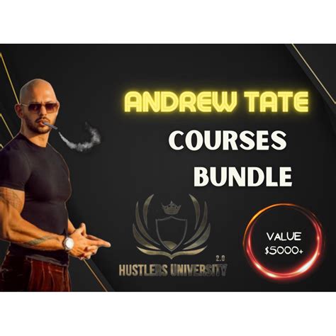Andrew Tate Bundle Course Shopee Malaysia