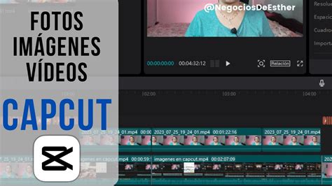 ¿cómo Poner Fotos Dentro De Los Vídeos Con Capcut Para Pc Youtube