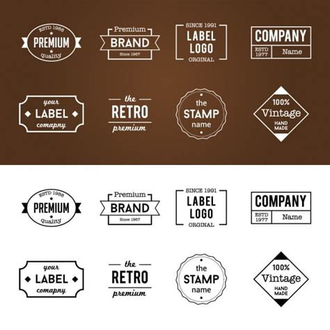 Vintage Badge And Labels Collection Eps Vector Uidownload