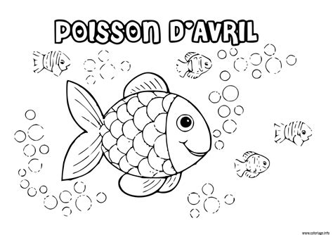 coloriage poisson d avril 2022 dessin poisson davril à imprimer