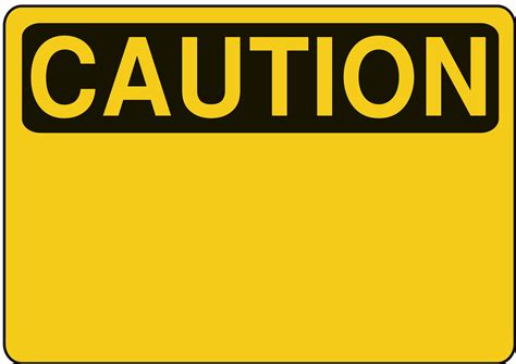 Caution Signs Clipart Best