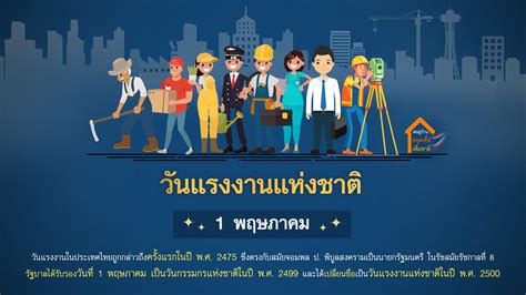 วันที่ 1 พฤษภาคมของทุกปี คือ วันที่ทุกคนรู้กันว่าเป็น วันแรงงาน แต่กว่าจะมาเป็นอย่างทุกวันนี้ ก็มีประวัติอันยาวนานอยู่เหมือนกัน ประวัติความเป็นมา "วันแรงงานแห่งชาติ" 1 พ.ค. มีความสำคัญ ...