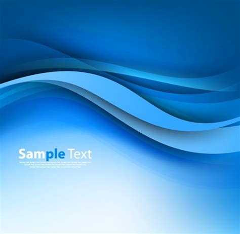 Abstract Blue Vector Background Illustration Free Vector Graphics