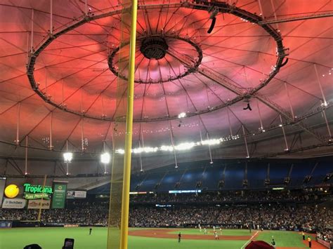 Why Is Tropicana Field Tilted And Why Cant It Be Removed Tsr