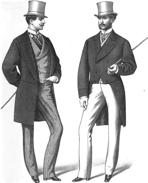 Mens Attire Civil War Era Victorian Mens Fashion 19th Century