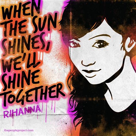 When The Sun Shines We Shine Together Image Illustration Sunshine