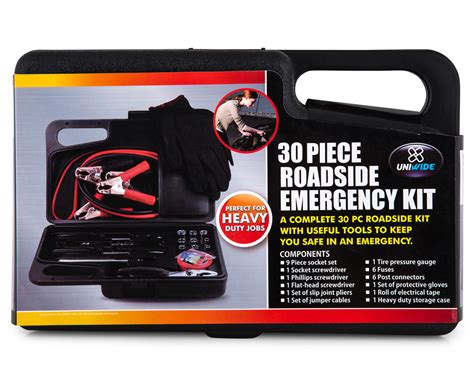 30 Piece Roadside Emergency Kit Scoopon Shopping