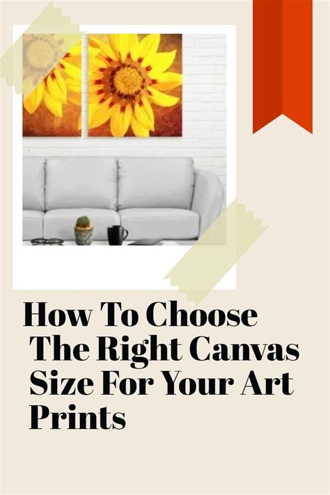 How To Choose The Right Canvas Size For Your Art Prints In 2024