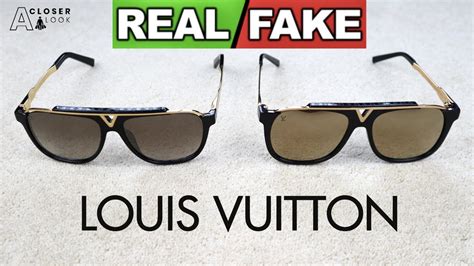 real vs fake louis vuitton mascot sunglasses youtube