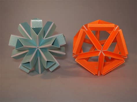 Polyhedra Dave Hondas Snapology Origami