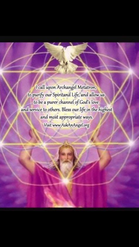 Archangel Metatron Prayer Oraclecards Howtoread Tarotcards